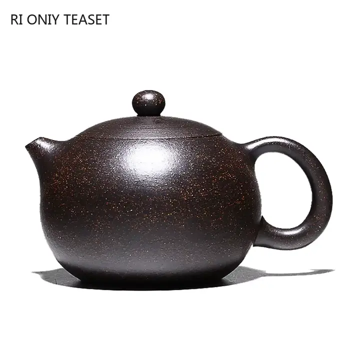 Yixing – théière en argile violette, célèbre filtre à trou de boule fait à la main, théière Xishi ch