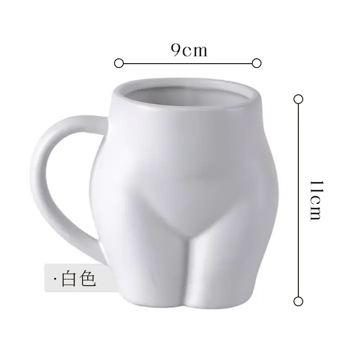Tasse en céramique créative de 520ml