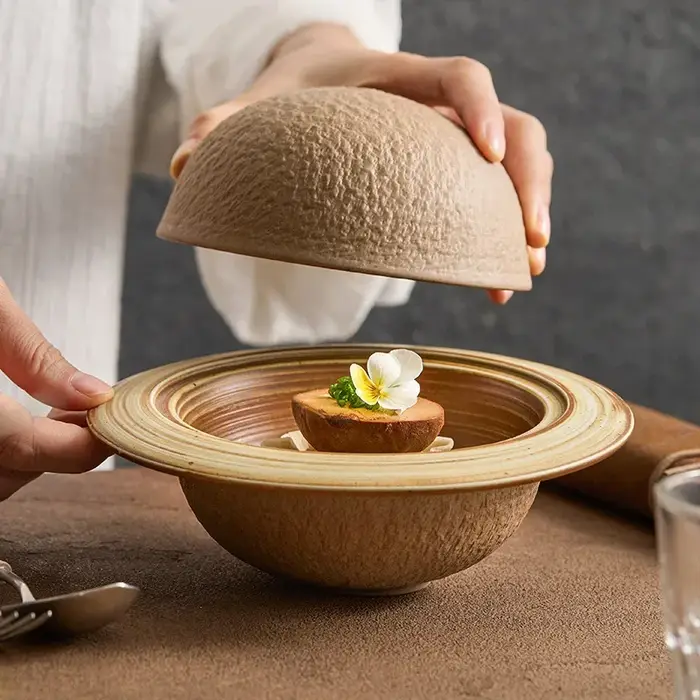 Assiette Créative en Céramique JupClaftware