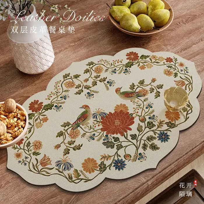Set de Table en Silicone observateur et Luxueux
