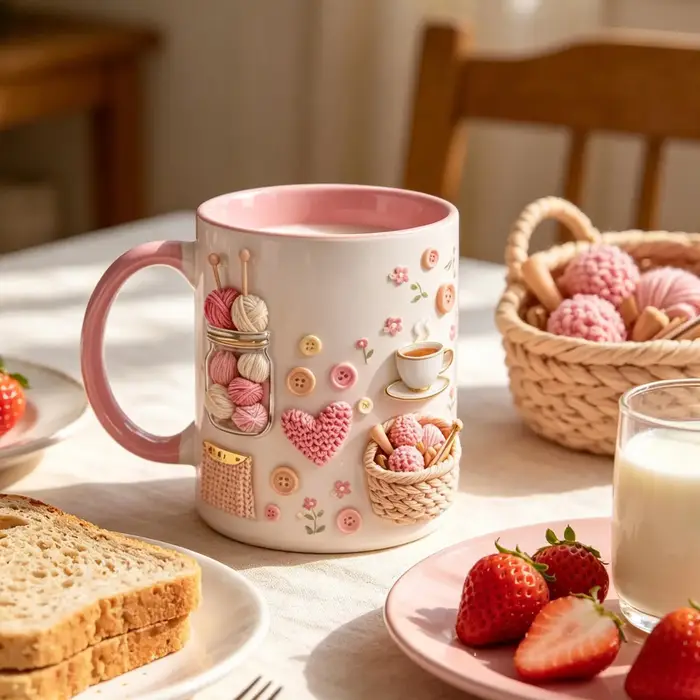 Mug à café amusant 350 ml en céramique