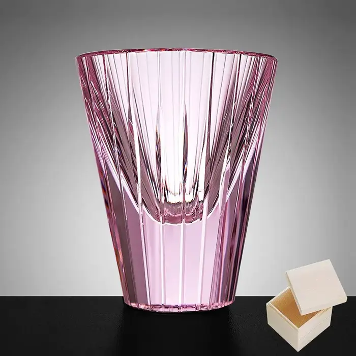 Fil de musique verres en cristal tasse à whisky verre à vin Unique cadeau pour ami chaîne géométrique Cognac renifleur