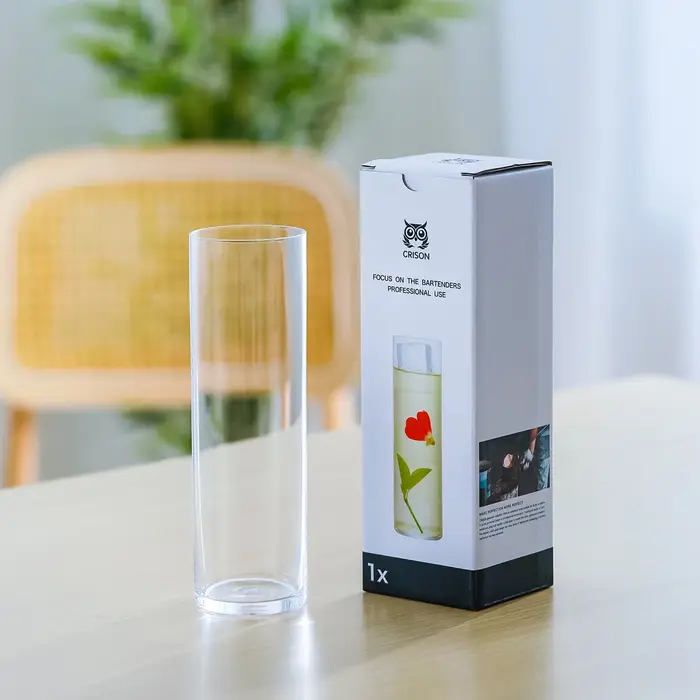 Verre en Clip CRagressions pour Boissons sulf