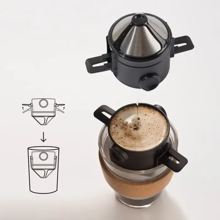 Filtre à café pliable pour bureau