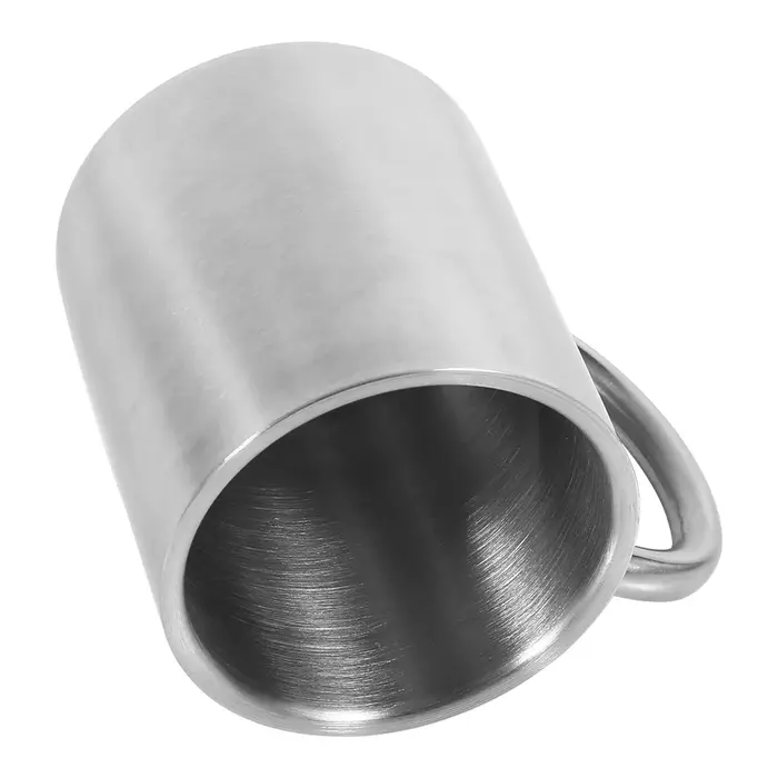 Tasse à café portable en acier inoxydable à double paroi