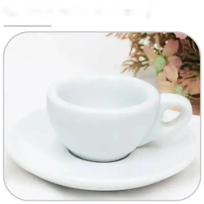Tasse à café en céramique à bouche ronde épaissie