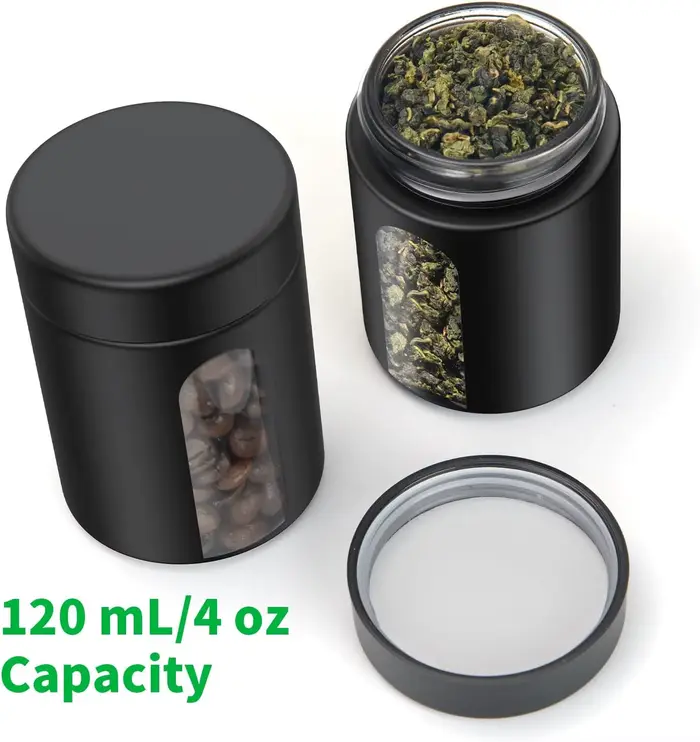 Pot de stockage en verre (4 oz