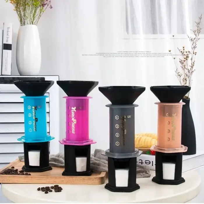 Portable Yuropress presse française Barista expresso cafetière Machine filtre réutilisable goutte