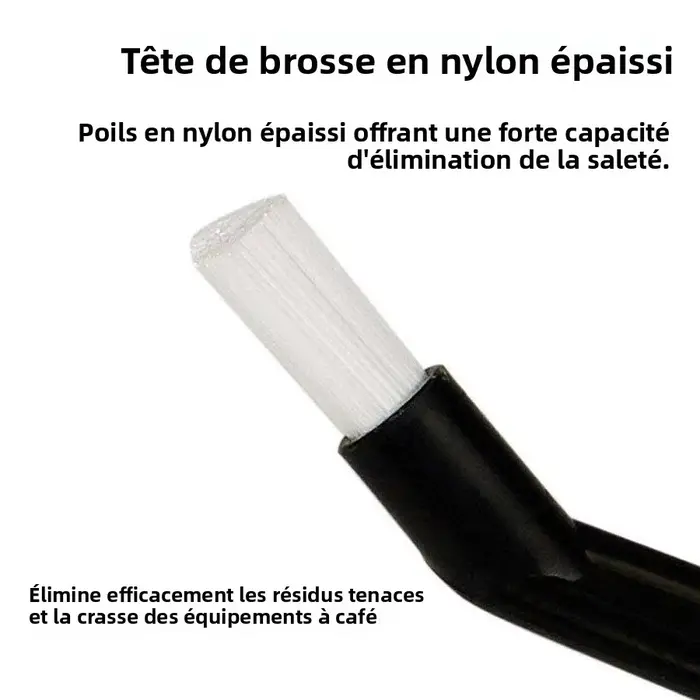 Brosse de nettoyage pour machine à café