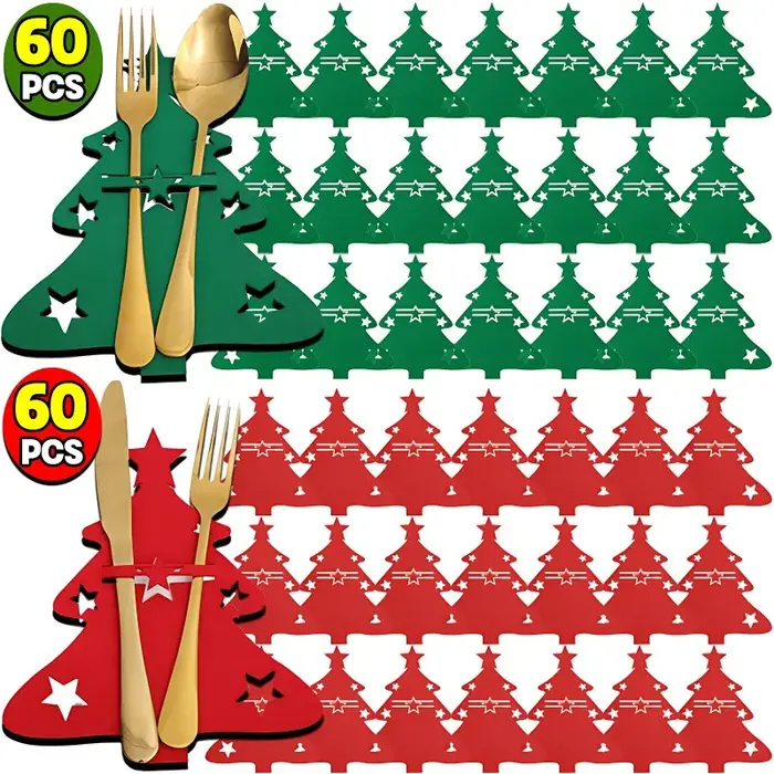 Porte-couverts de noël