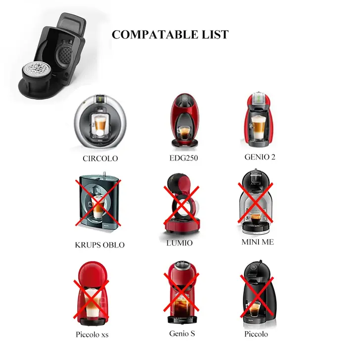 ICafilas-Adaptateur de capsule de café réutilisable