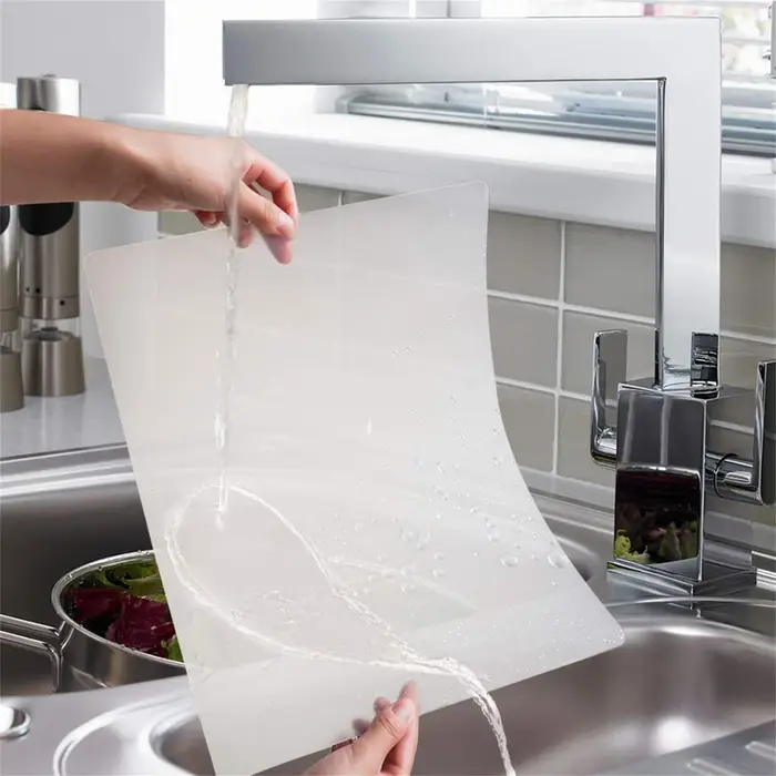Napperons en plastique transparent