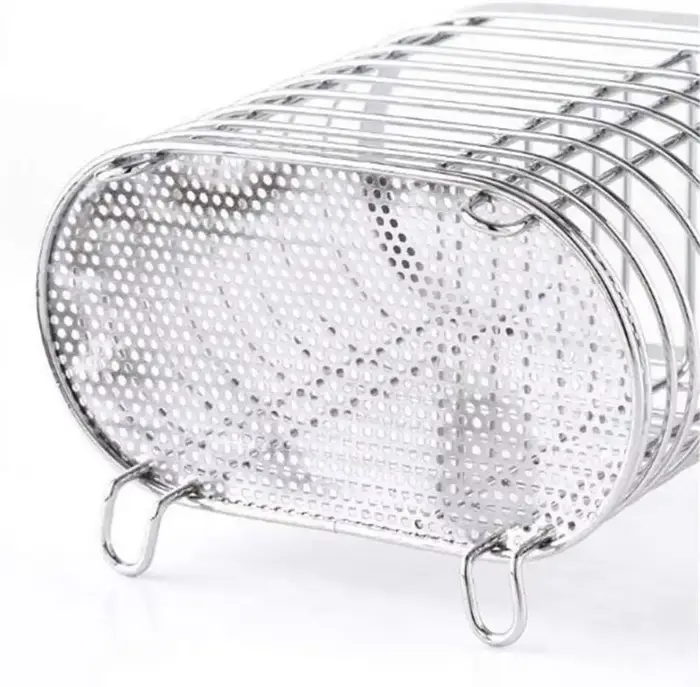 Support organisateur de cuisine en acier inoxydable