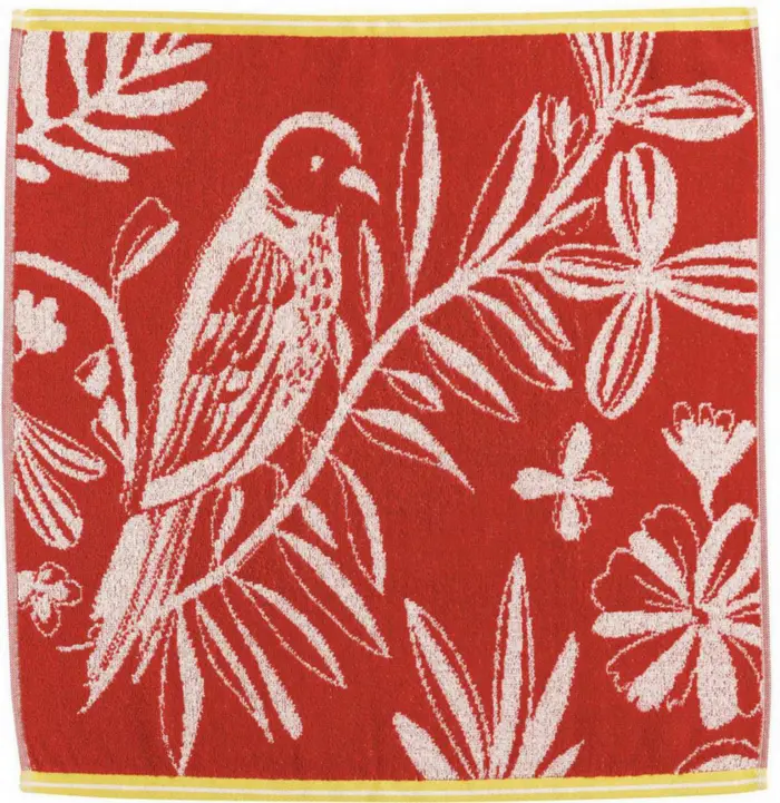 Essuie-mains Flavi Rouge 50 x 50