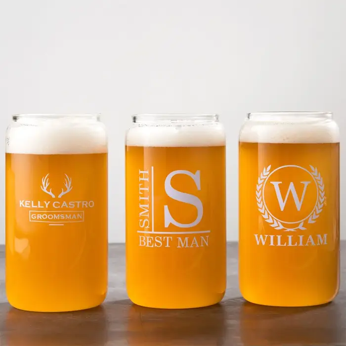 Standard de bière personnalisé pour la fête de mariage