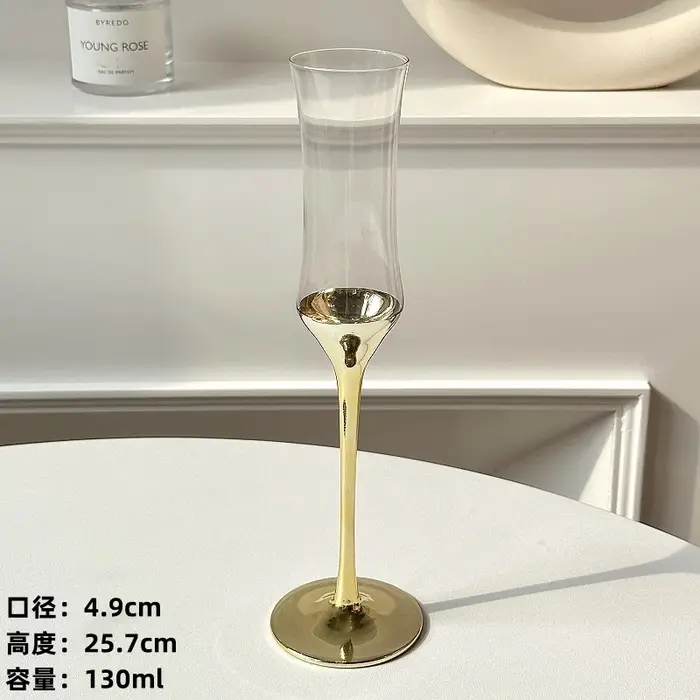 Verre à Champagne à taille française