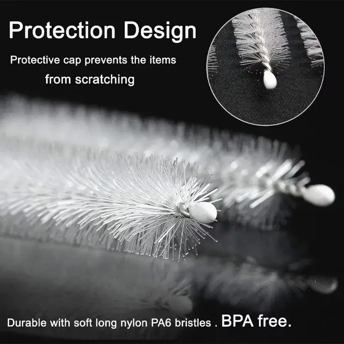 Kit de brosses de nettoyage pour paille à boire