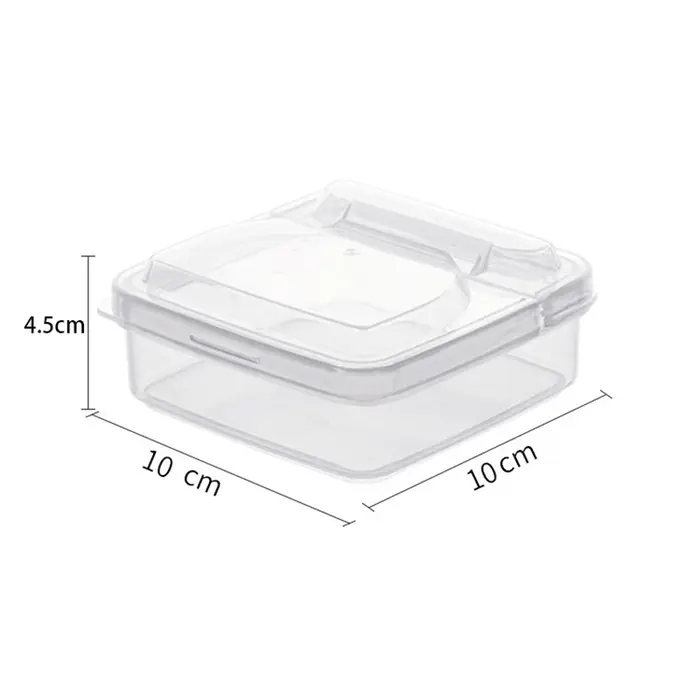 Boîte de rangement de fromage au réfrigérateur en plastique 1 pièce