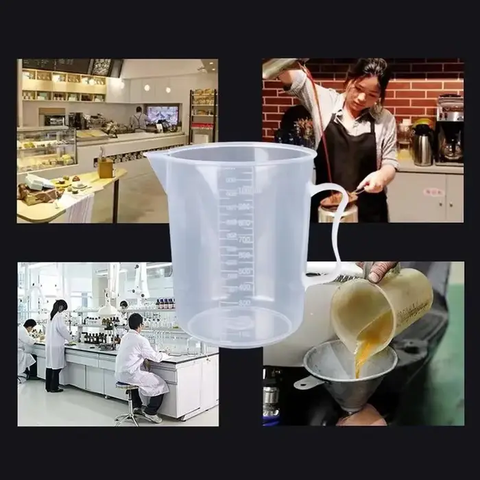 250/500/1000/2000 Ml bec laboratoire de cuisine avec poignée tasse à mesurer cuisson liquide pichet