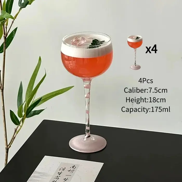 Verres à Cocktail faits à la main de Style japonais
