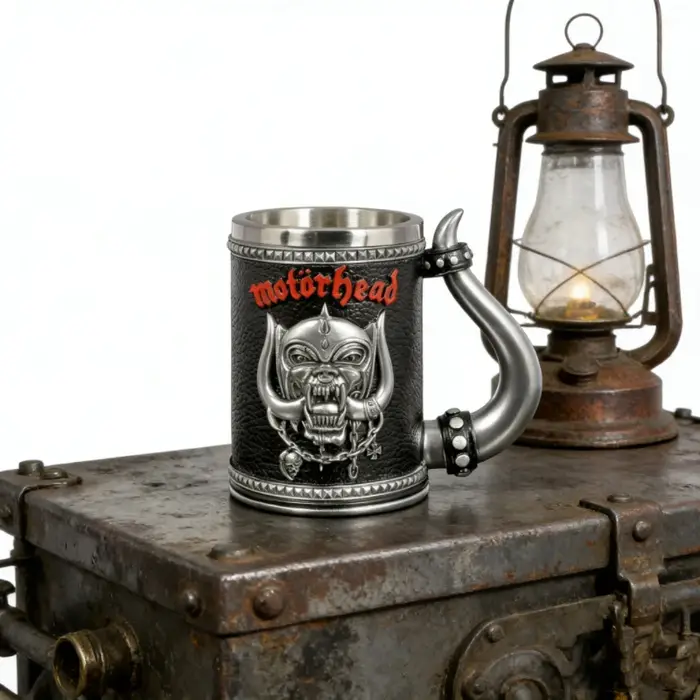 Tasse à café sur le thème du heavy metal pour la maison