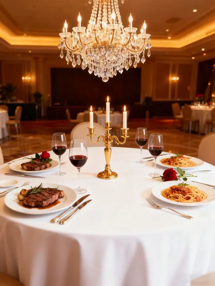 Nappe blanche, style moderne, polyester, ronde, résistante aux taches, infroissable, lavable, cuisine, salle à manger, mariage, banquet