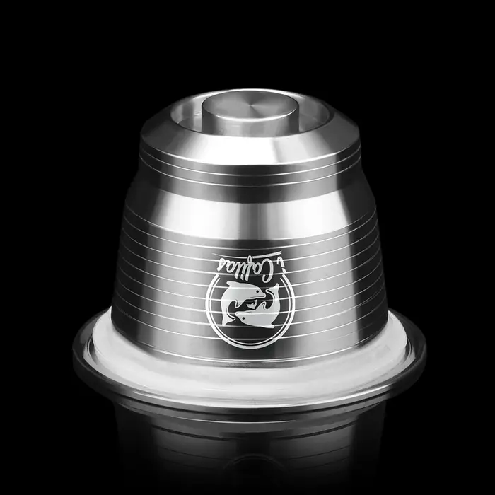 Filtre à café réutilisable ICafilas pour Machine Nespresso avec capsule en acier inoxydable pour Nospresso