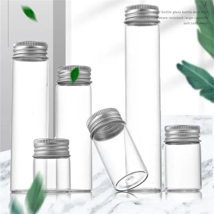 Bouteilles en verre, mini flacons de stockage