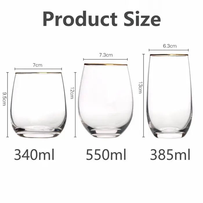 Verre à whisky transparent