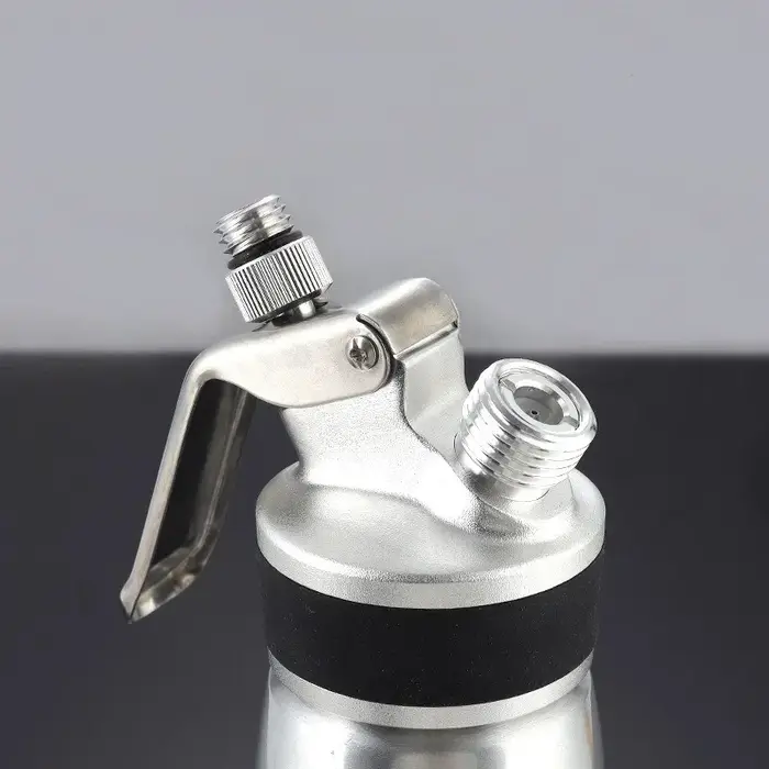 Pistolet à crème fouettée de 500/1000ml, distributeur de crème, pistolet à douille de gâteau en acie