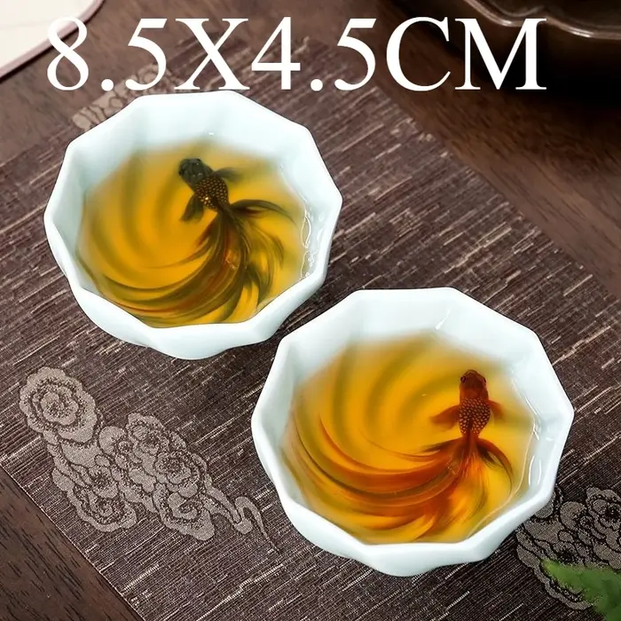 Tasses à thé céladon créatives