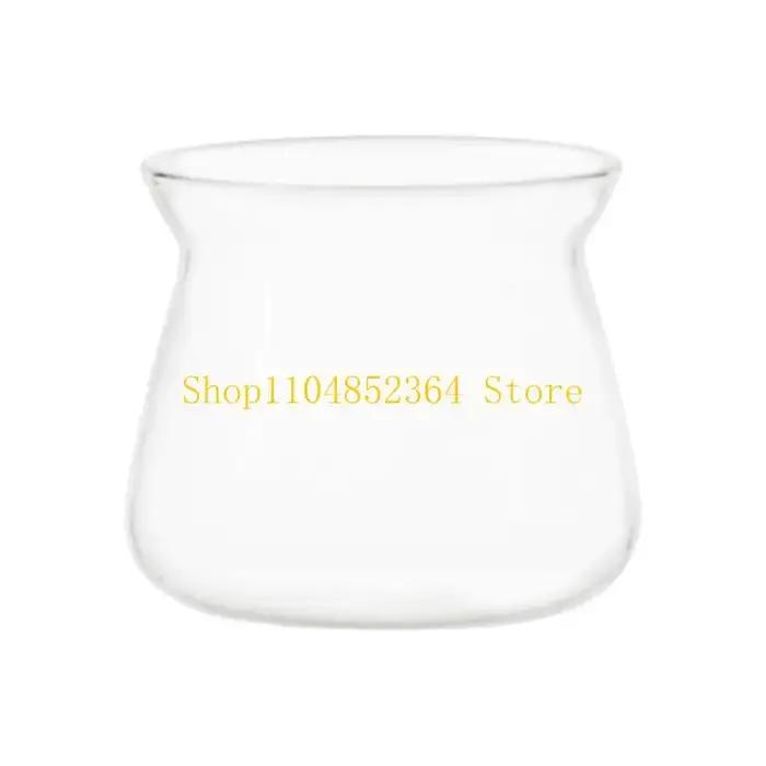 Tasses à café transparentes multifonctionnelles avec bords lisses pour un service esthétique et une
