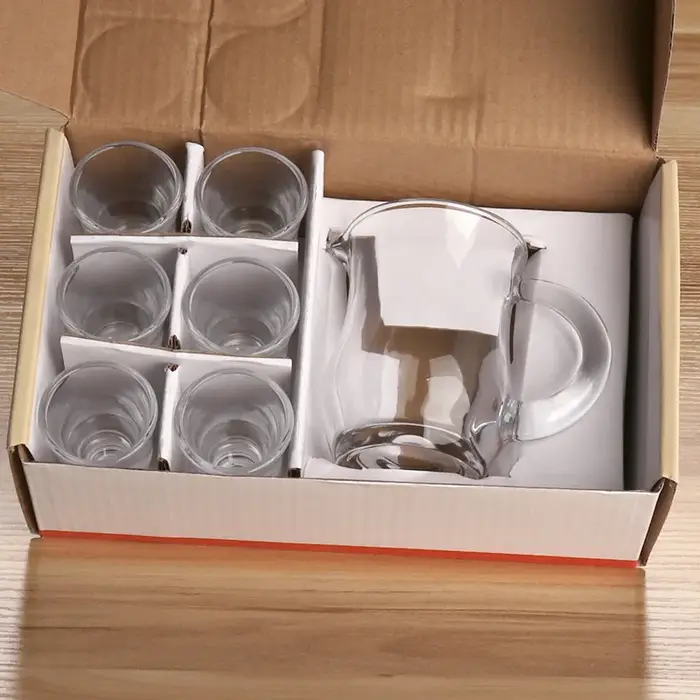 Ensemble de verres à vin avec poignée de 120ml