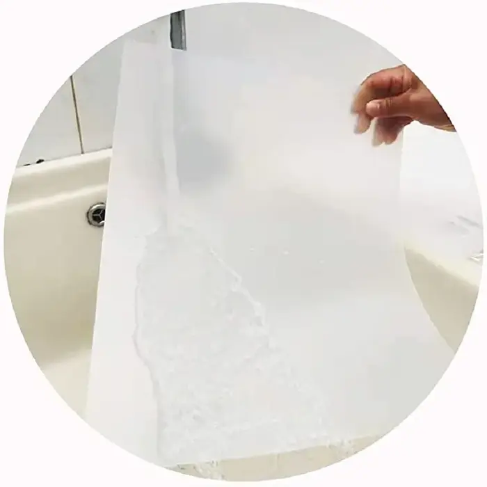 Napperons en plastique transparent