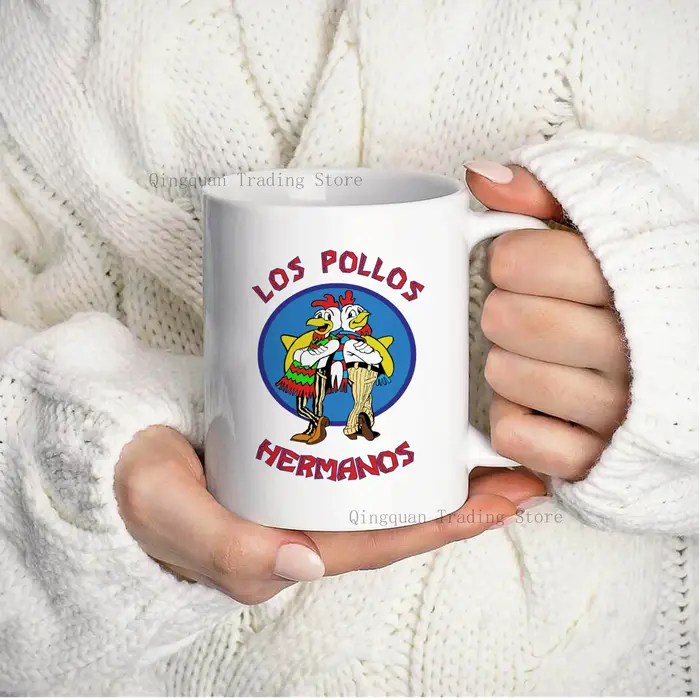 Los pollos hermanos tasse émaillée