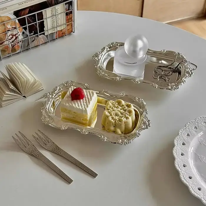Plateau en relief Vintage de Style européen