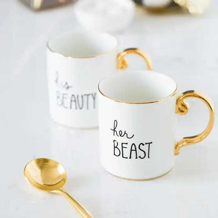 Tasse à café en porcelaine diamant