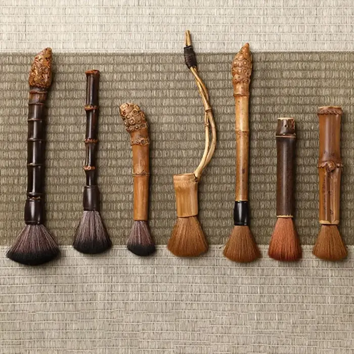 Brosse de nettoyage pour moulin à café en bambou