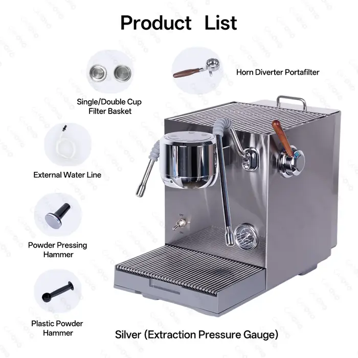 Machine à expresso commerciale CAFOVO E120 9 bars
