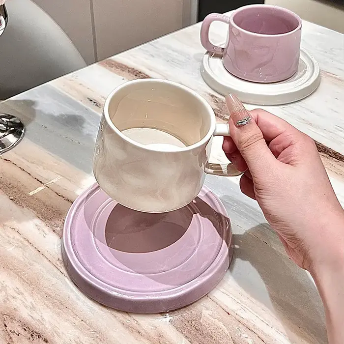 Tasse à café en porcelaine fine de style européen