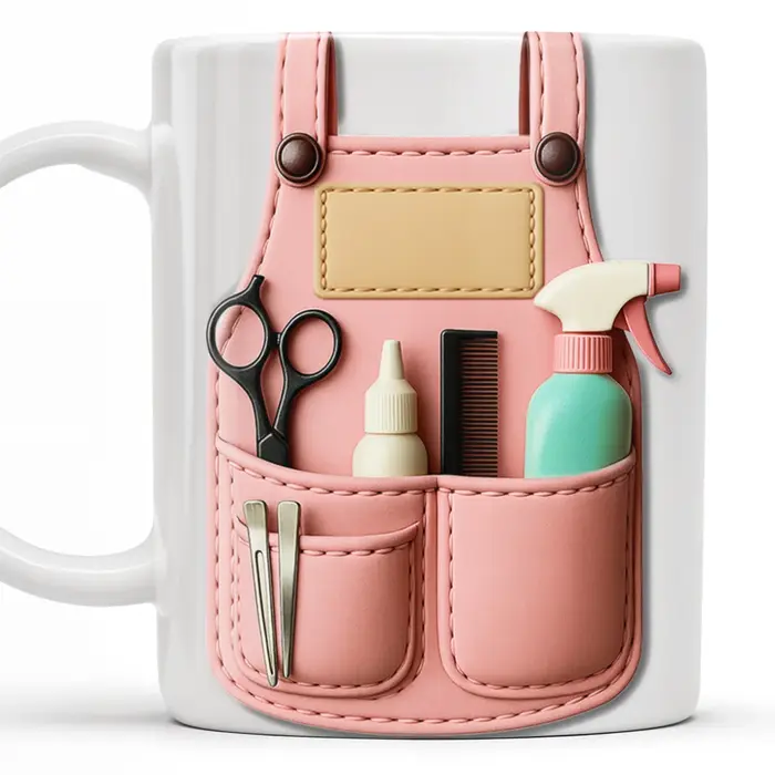 【2025 Nouveau】 Tasse à café personnalisée pour coiffeur