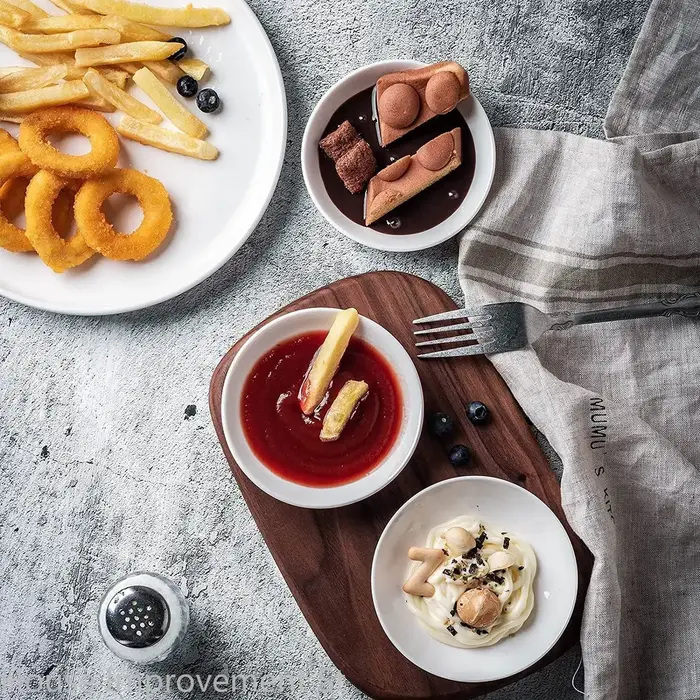 Ensemble de 40 plats à Sauce soja