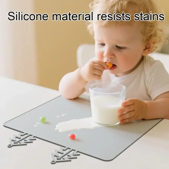 Napperon antidérapant en Silicone pour enfants