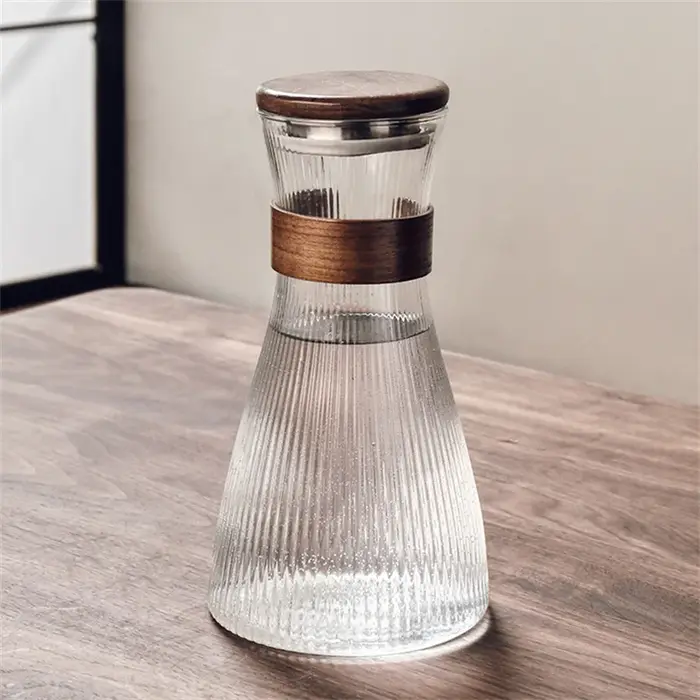 Pichet d'eau froide en verre de Style japonais