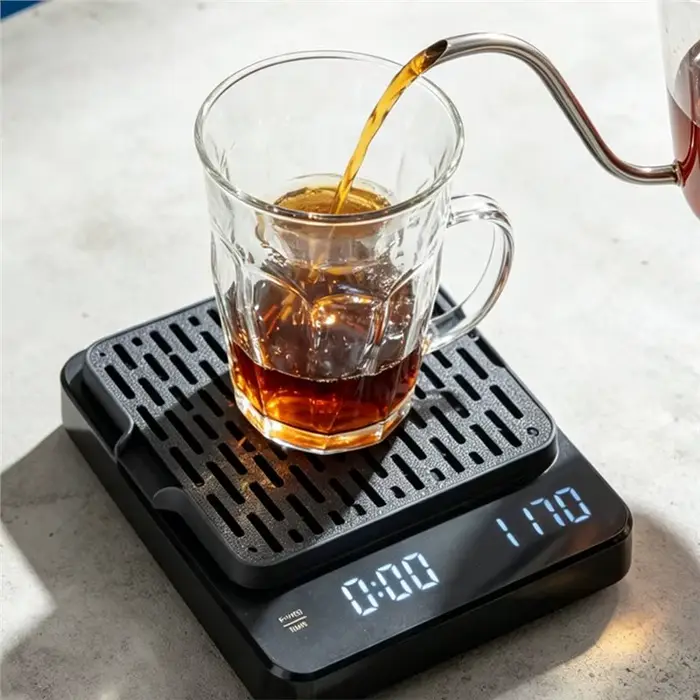 Plateau de récupération A69edrip pour machine à expresso avec fonction d'auto-vidange – Outil de mesure de café de style italien pour la cuisine domestique