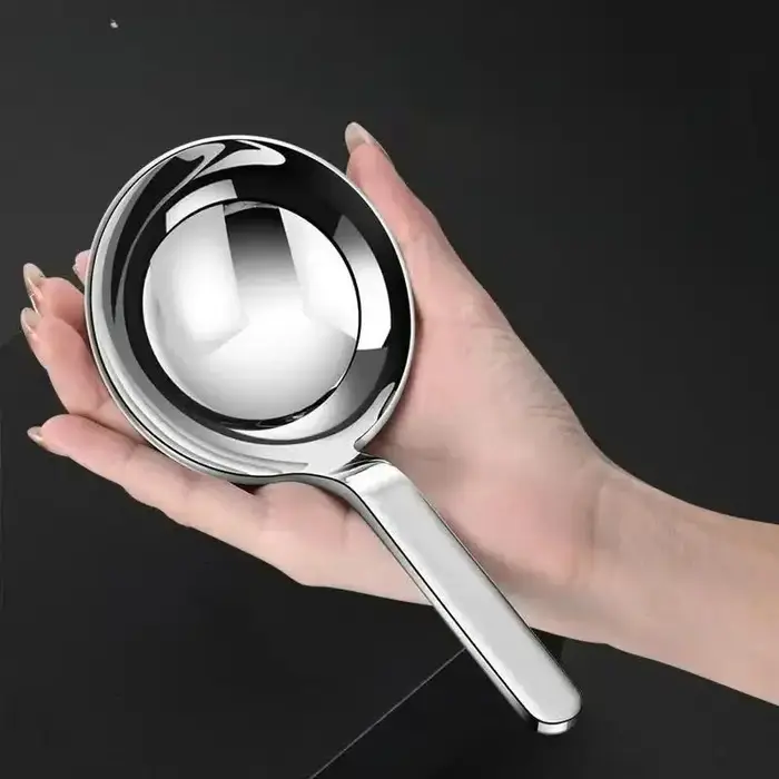 Cuillères à soupe approfondissantes en acier inoxydable