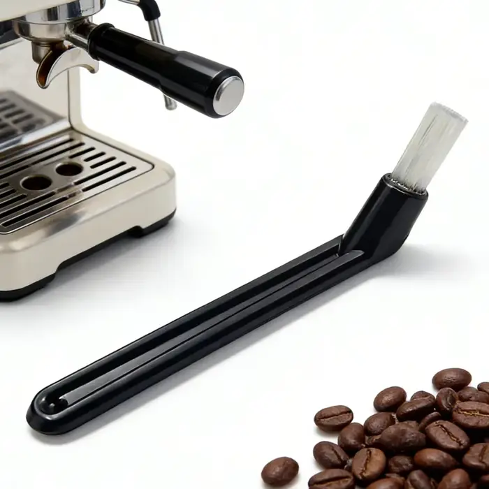 Brosse de nettoyage pour machine à café, brosse en nylon pour machine à expresso, outil de nettoyage