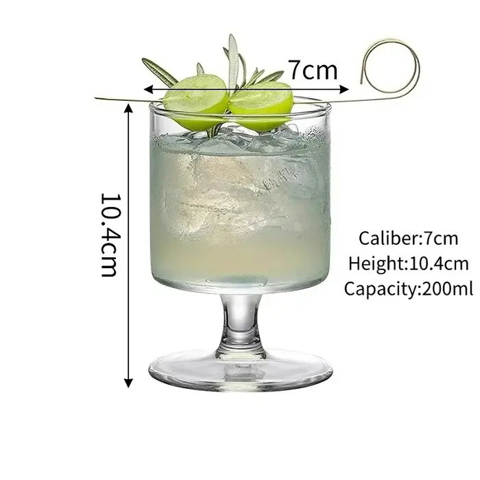 Gobelet en verre droit transparent, verres à cocktail créatifs, coupe à jus mince, coupe à champagne