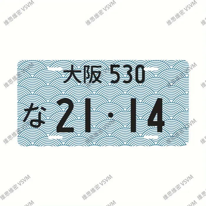 Plaque en aluminium, plaque métallique de décoration murale rétro avec plaque de licence de décorati