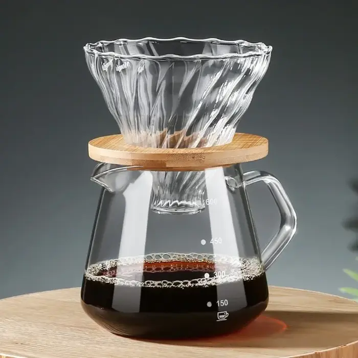 Ensemble de cafetière à verser